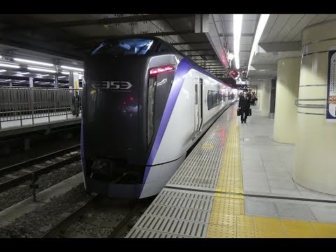 [鉄道車窓2018-12-02]特急スーパーあずさ19号 松本行(新宿→松本)
