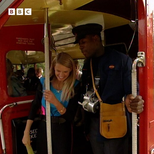 #OnThisDay 1989: The first series of Challlenge Anneka began. Her first challenge was given to her by none other than Frank Bruno and involved ten double-decker buses. | BBC Archive