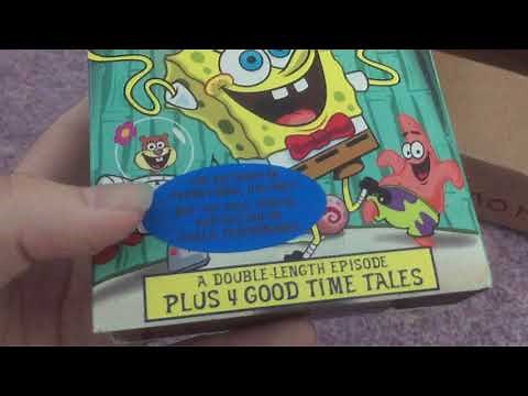SpongeBob SquarePants Bikini Bottom Bash Demo Tape VHS Unboxing