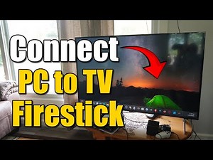 How to Connect Desktop PC to TV with Fire TV Stick & Extend the Displays (Wireless Tutorial)