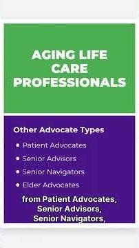 The Specialist You’ve Never Heard Of… But Need | Aging Life Care Month #agingcareally #alca