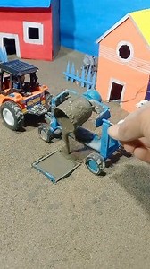 Diy Tractor and Ciment construction machine| #diytractor #minitractor #diyideas | Creative Akhil