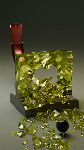 Ball vs Different Glass Thicknesses – Fracture Test in Blender#blenderanimation #physicalsimulation