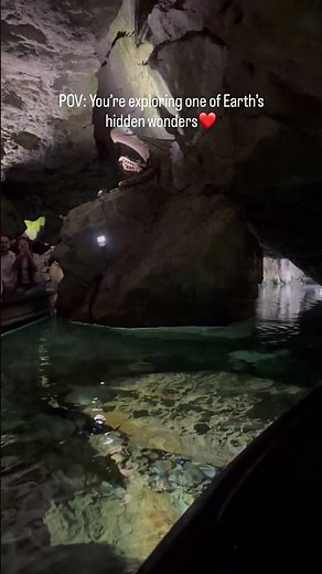 Germany’s only water cave you can explore by boat 🚣‍♂️🇩🇪 #explorepage