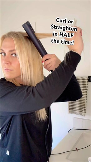 Bio Ionic Gold Pro: The Straightener That Curls & Styles in Half the Time ✨