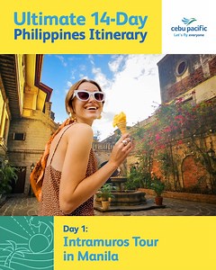 Let’s have the trip of a lifetime! Pack your bags and get ready to explore the best of the Philippine islands with this ultimate 14-day itinerary filled with everything from beaches to waterfalls that will surely amaze you! Let’s fly to the Philippines now via cebupacificair.com | Cebu Pacific Air