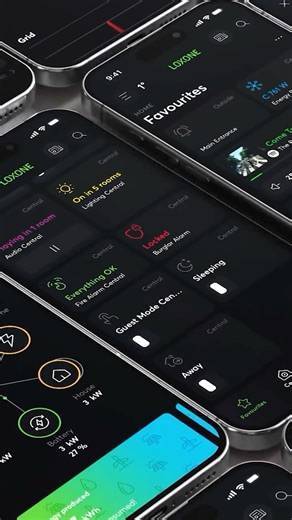 Loxone on Instagram: "The LOXONE App Holiday Update is here! 🎉 With its fresh design the app now looks lighter, clearer and more intuitive. The new tiles make optimal use of the space on your smartphone, allowing you to see more at a glance and find what you need faster. And: With support for Apple CarPlay & Android Auto (Beta) you control your LOXONE home directly from your car’s display! 🚗 This update is just the beginning – 2026 will bring even more improvements! 💚 #Loxone #App #Update #so
