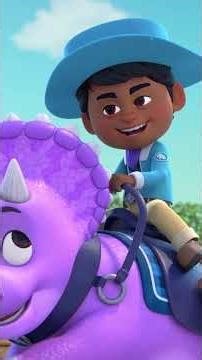 Epic Obstacle Course Race! | Dino Ranch | Cartoons For Kids