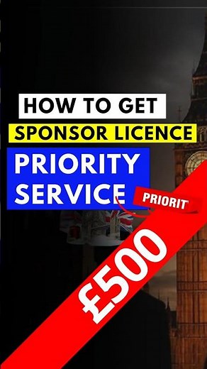 How to Get Sponsor Licence Priority Service 🕒