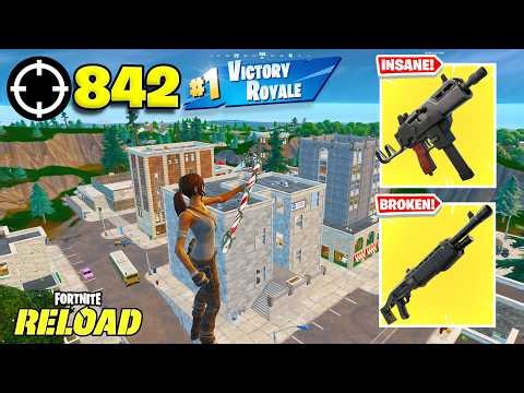 842 Elimination Solo "RELOAD” Gameplay Wins (Fortnite Chapter 7 PS5 Controller)