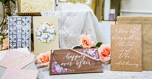 DIY Wedding Card Shadow Box