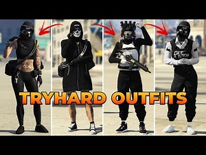 TOP 4 BEST TRYHARD GTA 5 FEMALE OUTFITS! 🔥