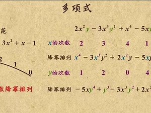 多项式的概念#初中数学 #数学思维 #初中数学学习 #每天学习一点点