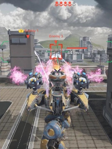 🔥 Unbelievable Glaive Sharanga Power - War Robots WR Shorts Revealed!