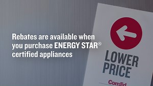 An ENERGY STAR certified refrigerator can save you money, energy and reduce your carbon footprint. Upgrade today and apply for our $50 rebate. | ComEd
