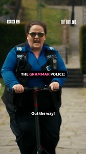 Even in your bad girl era, grammar is important 😎 #TheOutlaws #JessicaGunning #GrammarPolice | BBC Comedy