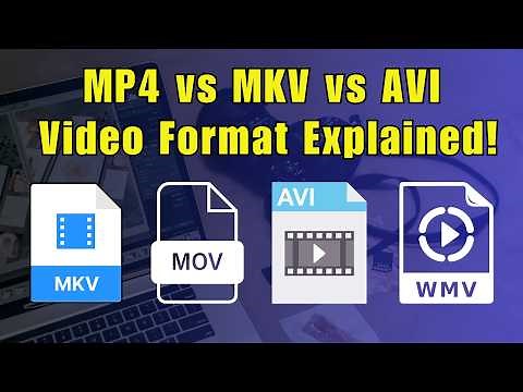 video formats explained | what is mp4 format video