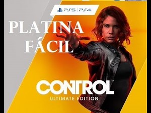 Control Ultimate Edition - Platina muito fácil com os cheats ativados - PS4 e PS5