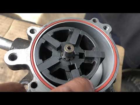 Nissan Navara D40 YD25 engine vacuum pump repair