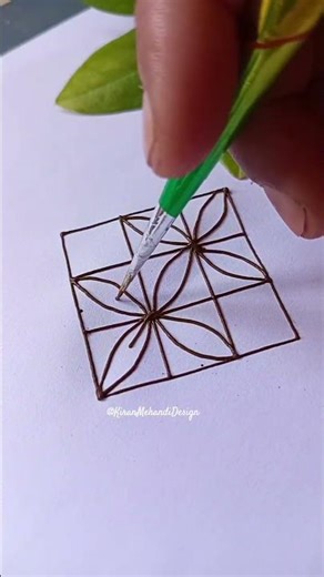 New Design ✨👌|| Step By Step Mehandi Tutorial For Beginners||