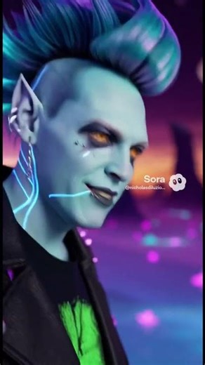 As An Humanoid Alien Wearing A Cool Alien Punk Rock Outfit And Walking Out Of His Spaceship