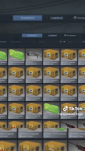 CS:GO Butterfly Knife Unboxing with Sparkles!