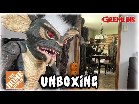 NEW FOR 2025 | Home Depot Halloween Gremlins Stripe | UNBOXING & SETUP