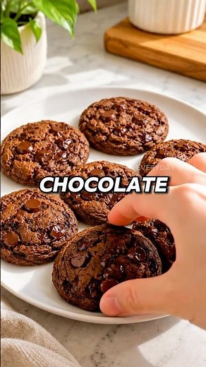 Healthy Chocolate Cookies Without Flour or Butter?! 🍪🔥