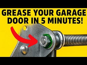 “Garage Door Squeaking? Here’s How to Grease It at Home”