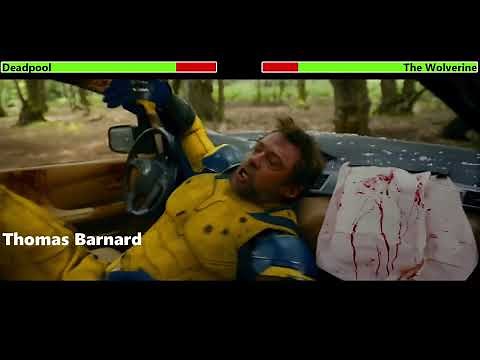 Deadpool vs. The Wolverine (Final Fight) with healthbars