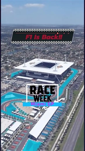 Race Week Has Arrived #F1 #MiamiGP #RaceWeekend