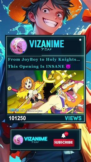 From JoyBoy to Holy Knights… This Opening Is INSAN👿 #onepiece
