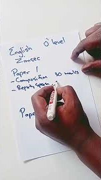 Zimsec English O level