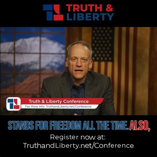 Join us September 12 – 14, 2024 For the 2024 Truth & Liberty Conference. Hear powerful speakers, including Andrew Wommack, Dr. Ben Carson, William J. Federer, Pastor Ché Ahn, Marjorie Dannenfelser, Rick Green, and more. https://truthandliberty.net/Dawn | Truth & Liberty