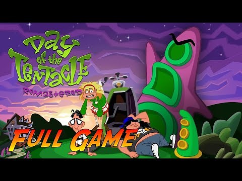 Day of the Tentacle Remastered | Complete Gameplay Walkthrough - Full Game | No Commentary