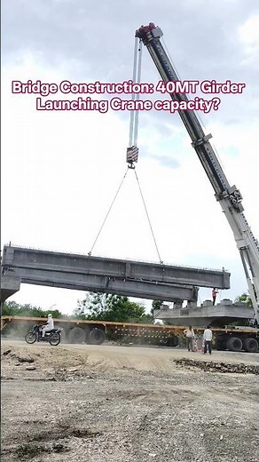 Bridge Construction: 40MT Girder Launching Crane capacity?