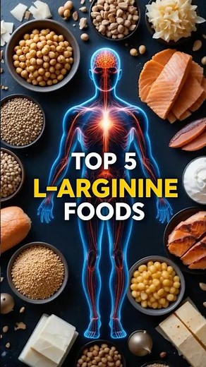 Top 5 L-Arginine Foods Sources! #larginine #musclerecovery #nutritiontips #shorts