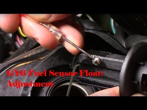 GY6 Fuel Sensor Float: Adjustment