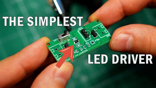 我用过的最简单的LED驱动 | The simplest LED driver I've ever used