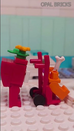 LEGO Among us - Crewmate repair - stop motion animation
