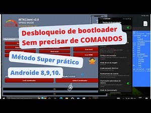 LG & Mtks (Desbloqueio de bootloader)(Método "Sem comandos")( Mtkclient2.0). 2022.