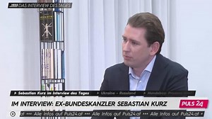 Ex-Kanzler Sebastian Kurz im Interview des Tages