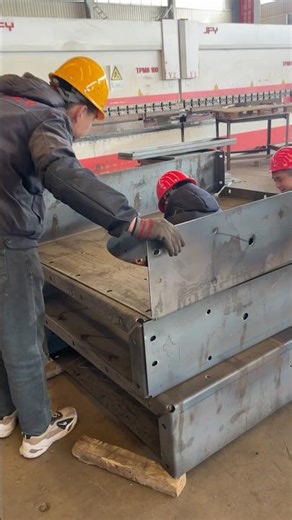 Bending process for fan mounting plates in offshore wind power industry #bending #oemfactory