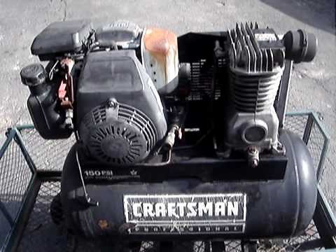 Fixing the 5hp Honda powered Craftsman air compressor