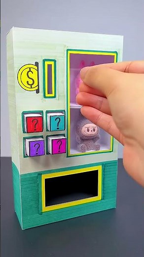 Diy Paper Vending Machine~Paper Art Creativity #Shorts #Papercraft