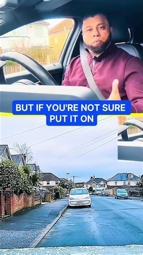 FAILED DURING THE EMERGENCY STOP #driving #blindspot #safety