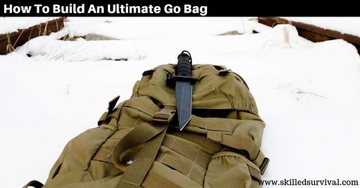 Go Bag List: The Items Chosen By A Survival Expert