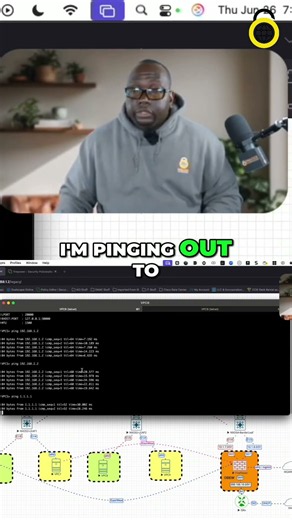 Network Traffic Explained: Ping Test Analysis #shorts