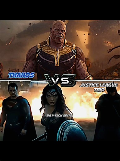Thanos vs. Justice League: A Cinematic Clash