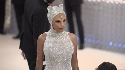Doja Cat arrives at the 2023 Met Gala
